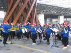 募金活動（平成22年12月23日　金沢駅東口もてなしドーム）