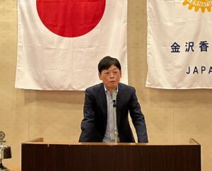 令和6年10月　新入会ご挨拶　石橋　智己君