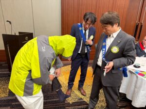 令和7年5月12日　第1558回例会　卓話「海と人と未来を結ぶ」