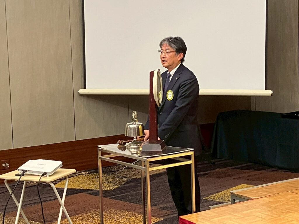 令和7年6月2日　第1560回 卓話「朗読であがる、伝わる、つながる力」