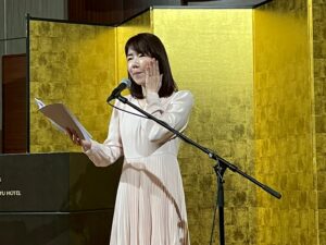 令和7年6月2日　第1560回 卓話「朗読であがる、伝わる、つながる力」