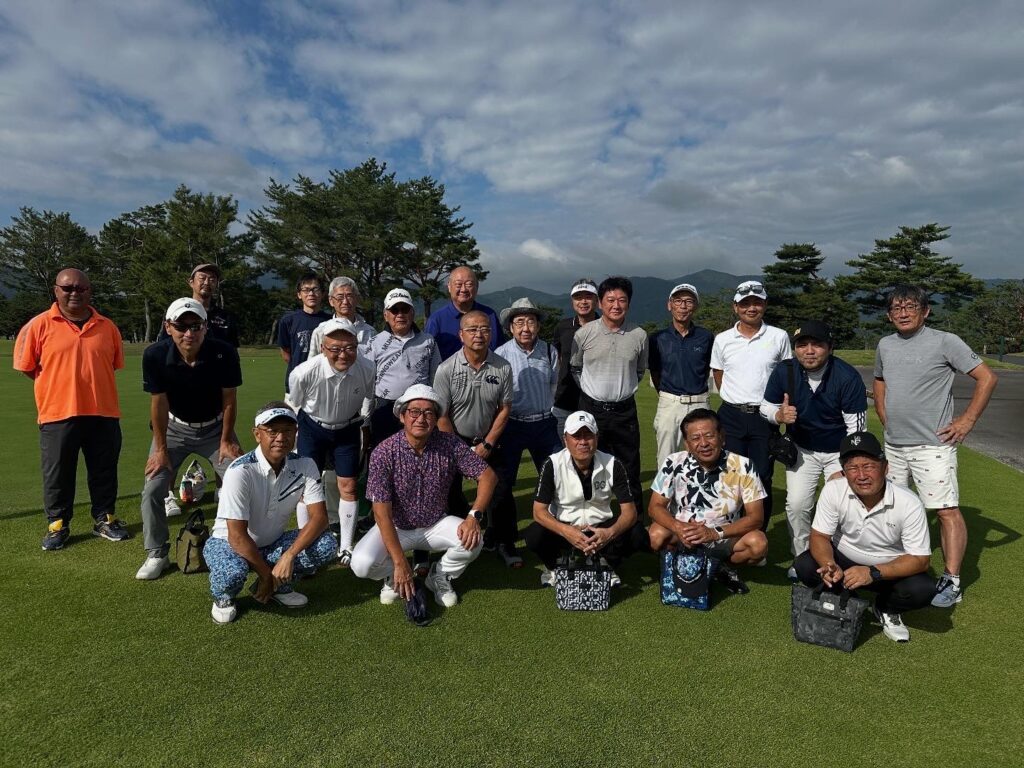 令和7.9.25,26　京都洛東ロータリークラブへ表敬訪問、ゴルフ交流