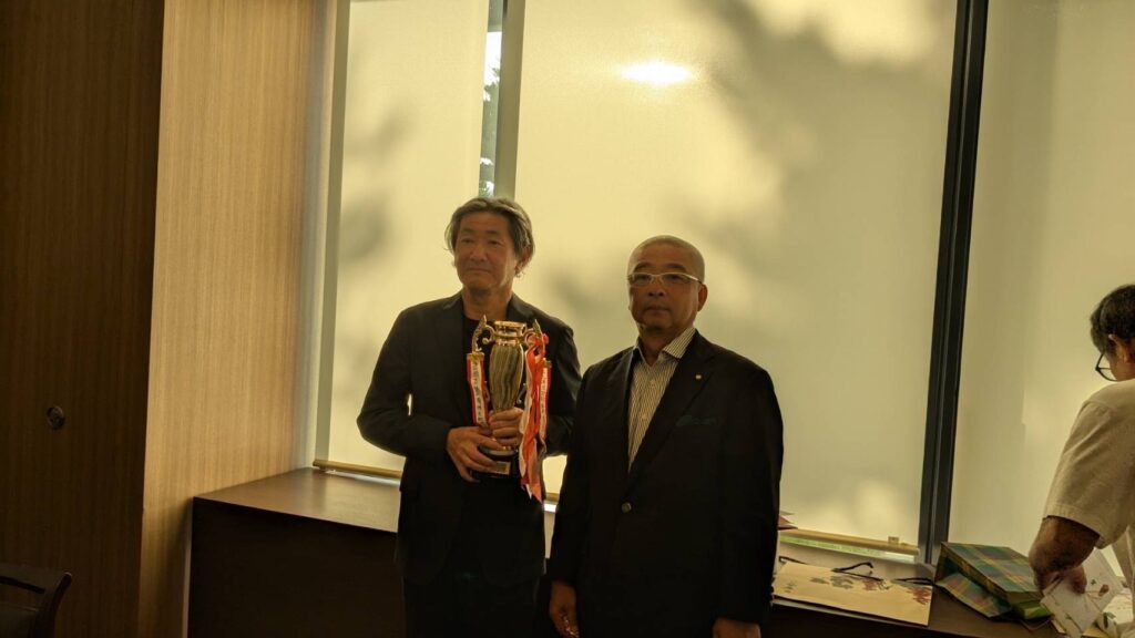 令和7.9.25,26　京都洛東ロータリークラブへ表敬訪問、ゴルフ交流