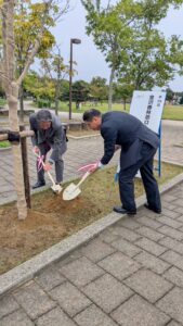 令和7年10.14 第29回 植樹式